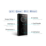 Akuvox E12S Video Doorbell with Smart Plus Cloud App (Lifetime Free license for 4 users)