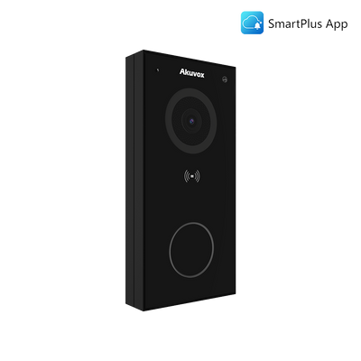 Akuvox E12S Video Doorbell with Smart Plus Cloud App (Lifetime Free license for 4 users)