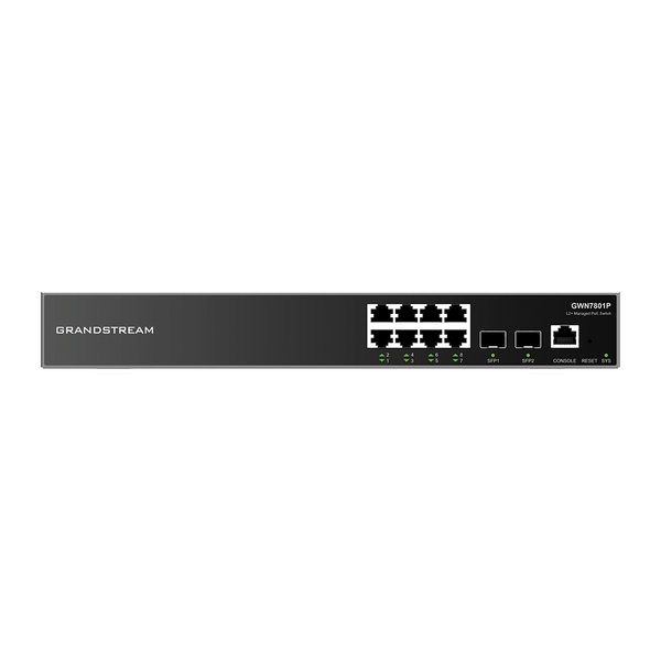 Grandstream GWN7801P Enterprise Layer 2+ Managed PoE Network Switch