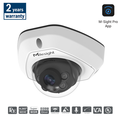 Milesight [MS-C2973] two-way Mini Dome Camera